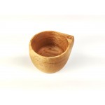 Petite tasse kuksa Owe 95 ml tasse en chêne rouge pour Ristretto, Espresso, Dopio, whiskey et autres spiritueux